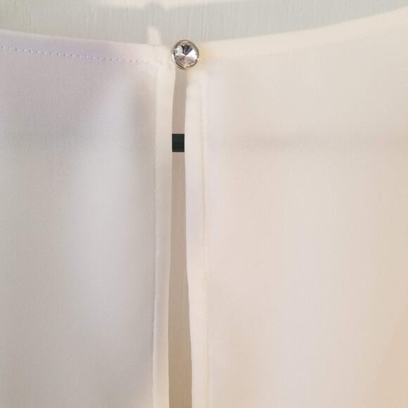 JENNIFER LOPEZ‎ feather epaulets bell sleeve blouse - Picture 6 of 11